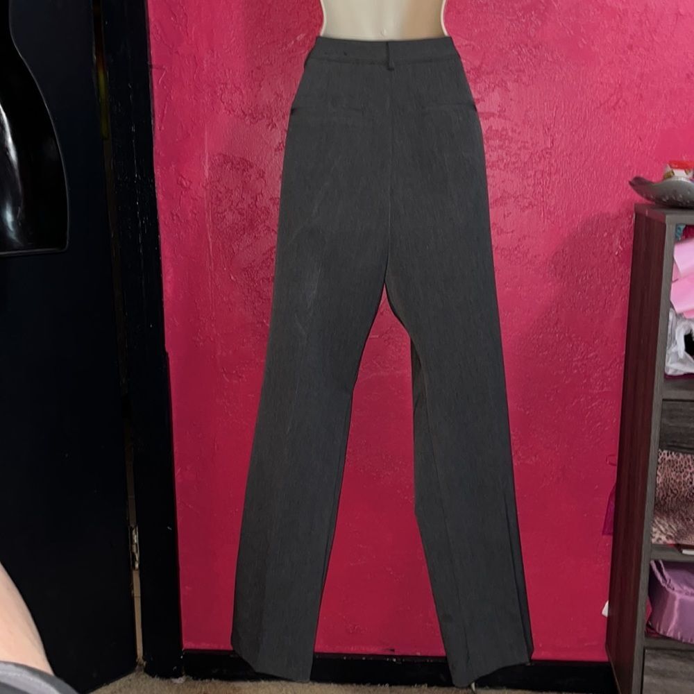 Express Publicist Barely Boot Pant In Dark Grey. … - image 3